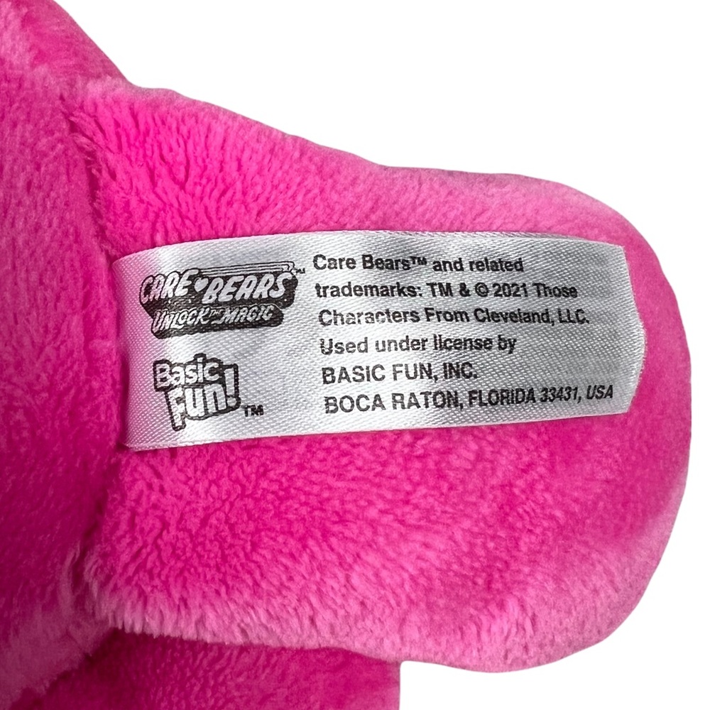 Care Bears 14” Share Bear Unicorn 2021 Hoodie Friends Collector Purple Plush EUC - Picture 6 of 9